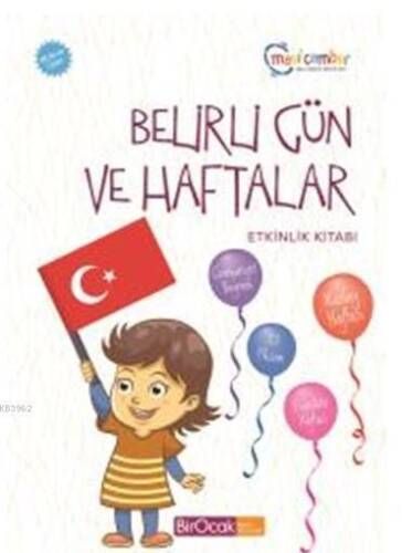 Belirli Gün ve Haftalar Etkinlik Kitabı - Mavi Çember (48 Ay ve Üzeri / Spiralli) - 1