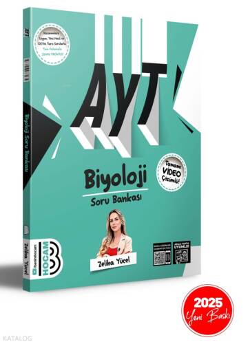 Benim Hocam Yayınları 2025 AYT Biyoloji Tamamı Video Çözümlü Soru Bankası - 1