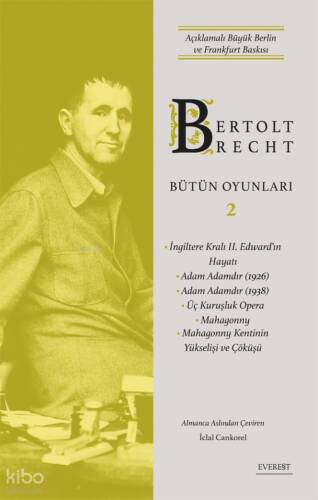 Bertolt Brecht Bütün Oyunları (Ciltli) - 1