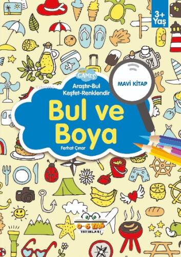 Bul ve Boya Mavi Kitap - 1