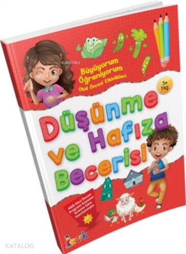Büyüyorum Öğreniyorum Okul Öncesi Etkinlikleri Düşünme Ve Hafıza Becerisi - 1