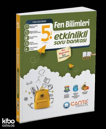 Çanta Yayınları 5. Sınıf Fen Bilimleri Etkinlikli Kazanım Sıralı Soru Bankası - 1