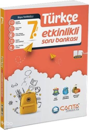 Çanta Yayınları 7. Sınıf Türkçe Etkinlikli Kazanım Soru Bankası - 1