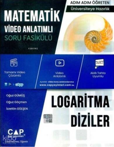 Çap Matematik Logaritma Diziler Konu Anlatımlı Soru Bankası - 1