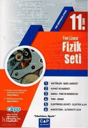 Çap Yayınları 11. Sınıf Fen Lisesi Fizik Seti Çap - 1