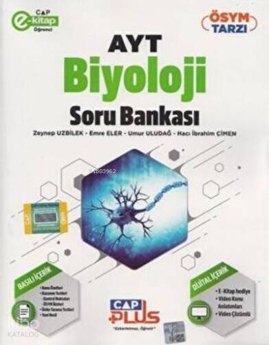 Çap Yks Ayt Plus S.B. Biyoloji - 2023 - 1