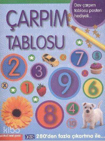 Çarpım Tablosu; Poster Hediyeli - 1