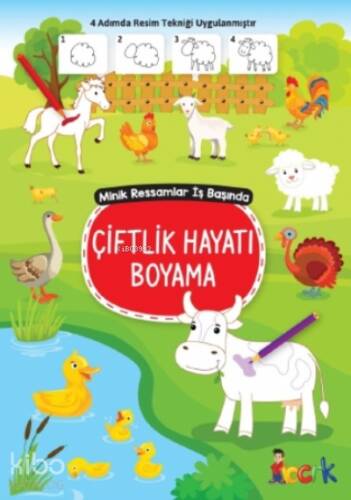 Çiftlik Hayatı Boyama;Minik Ressam İş Başında - 1