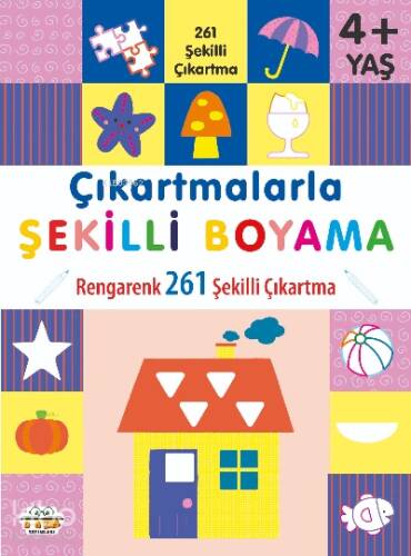 Çıkartmalarla Şekilli Boyama 4 Yaş Üstü - 1