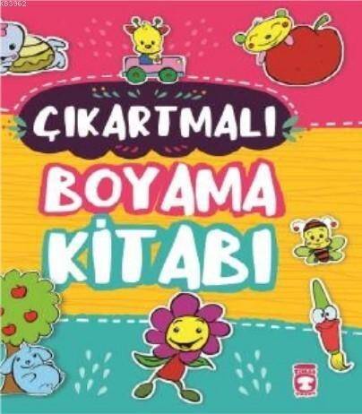 Çıkartmalı Boyama Kitabı (Sticker Hediyeli) - 1