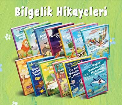 Çocuklar için Bilgelik Hikayeleri (Set) 16 Kitap - 1