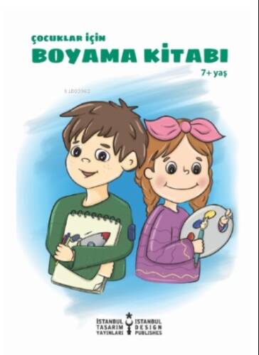 Çocuklar İçin Boyama Kitabı 7+ Yaş - 1