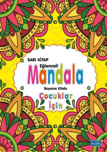 Çocuklar İçin Mandala - Sarı - 1