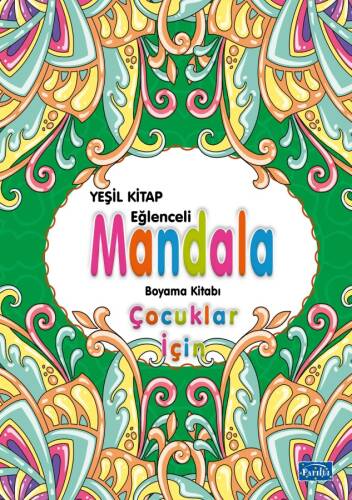 Çocuklar İçin Mandala - Yeşil - 1