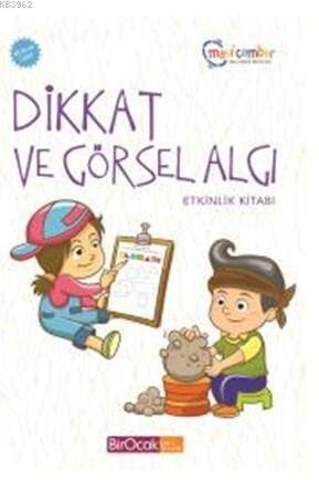 Dikkat Ve Görsel Algı Etkinlik Kitabı - Mavi Çember (48 Ay ve Üzeri / Spiralli) - 1