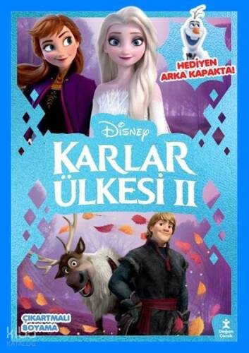 Disney Karlar Ülkesi 2 -Parti Zamanı Çıkartmalı Boyama Kitabı - 1