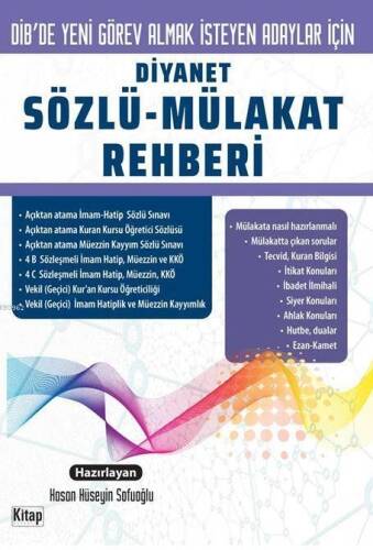 Diyanet Sözlü Mülakat Rehberi - 1