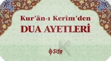 Dua Ayetleri - 1