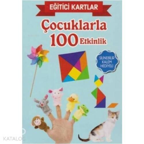 Eğitici Kartlar - Çocuklarla 100 Etkinlik - 1