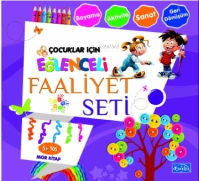 Eğlenceli Faaliyet Seti Mor Kitap– 5 YAŞ ÜZERİ - 1