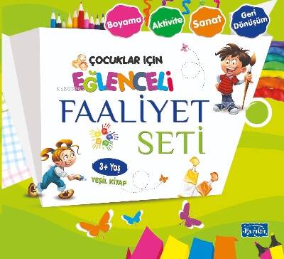 Eğlenceli Faaliyet Seti Yeşil Kitap – 3 YAŞ ÜZERİ - 1
