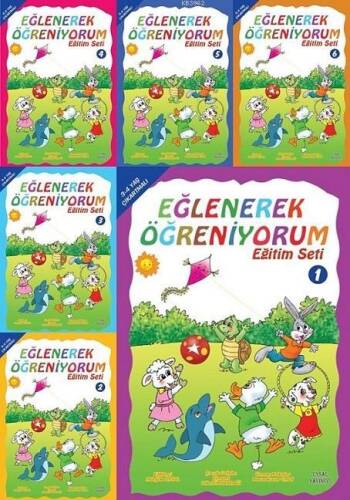 Eğlenerek Öğreniyorum Eğitim Seti; 3-4 Yaş - 1