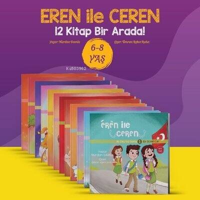 Eren İle Ceren İlk Okuma Serisi (12 Kitap Takım) - 1