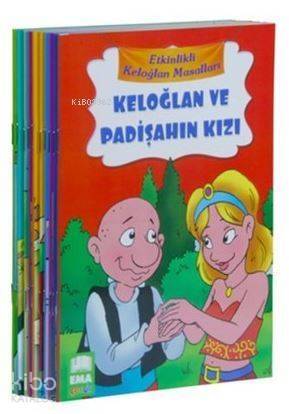 Etkinlikli Keloğlan Masalları (10 Kitap Takım-Küçük Boy); 1. ve 2. Sınıflar İçin Düz Yazılı - 1