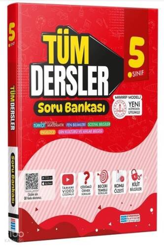 Evrensel İletişim Yayınları 5. Sınıf Tüm Dersler Soru Bankası - 1