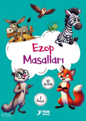 Ezop Masalları 1. Sınıf 10 Kitap - 1