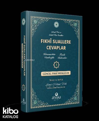 Fıkhi Suallere Cevaplar 3. Cilt - 1