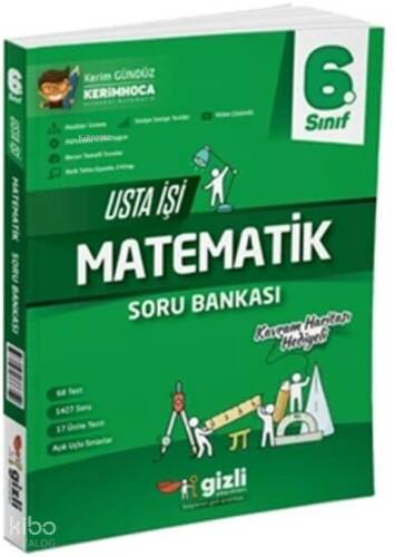Gizli Yayınları 6. Sınıf Matematik Usta İşi Soru Bankası - 1