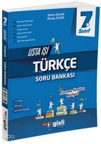 Gizli Yayınları 7. Sınıf Türkçe Usta İşi Soru Bankası - 1
