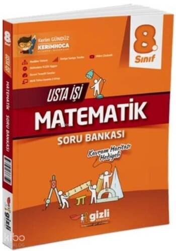 Gizli Yayınları 8. Sınıf LGS Matematik Soru Bankası - 1
