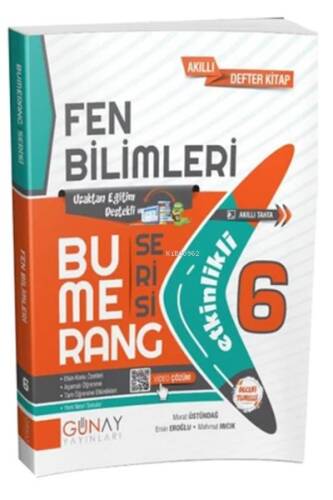 Günay 6.Sınıf Bumerang Etkinlikli Fen Bilimleri Soru Bankası - 1