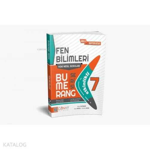 Günay 7.Sınıf Bumerang Etkinlikli Fen Bilimleri - 1