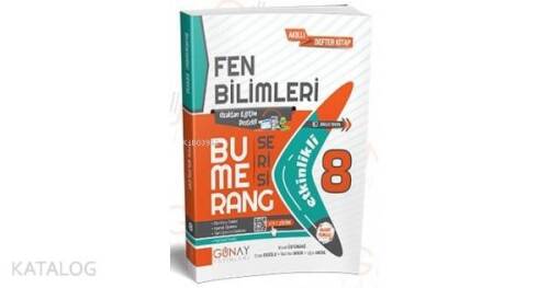 Günay 8.Sınıf Bumerang Etkinlikli Fen Bilimleri - 1