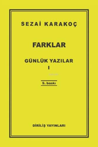 Günlük Yazılar 1 - Farklar - 1