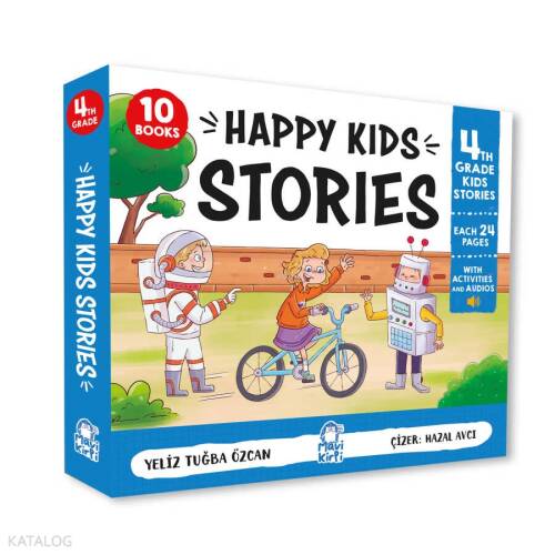 Happy Kids Stories 4 - 10 Kitap - 1