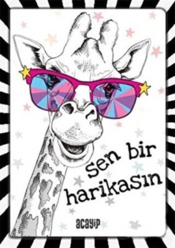 Havalı Unicorn Defter - Çılgın Defterler - 1