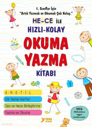 He-ce ile Hızlı - Kolay Okuma Yazma Kitabı - 1
