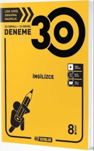 HIZ İngilizce 30 lu Deneme - 1
