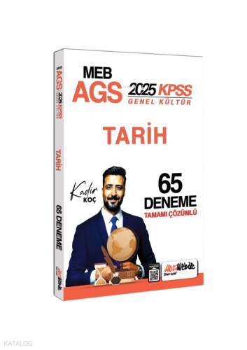 HocaWebde Yayınları 2025 MEB AGS KPSS Tarih Tamamı Çözümlü 65 Deneme Sınavı - 1