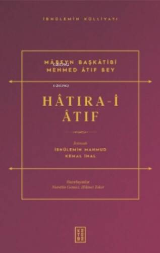 Hâtıra-i Âtıf - 1