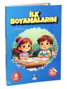 İlk Boyamalarım - Renkli ve Çıkartmalarla Beraber - 1