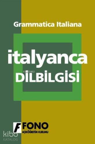 İtalyanca Dilbilgisi - 1
