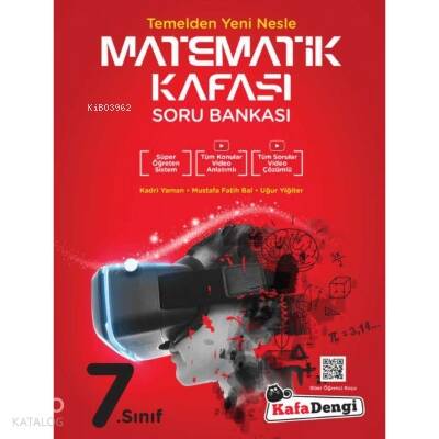 Kafadengi 7.Sınıf Matematik Kafası Soru Bankası (Tümü Video Çözümlü) - 1