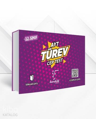 Karekök Yayınları AYT Türev Cep Test Karekök - 1