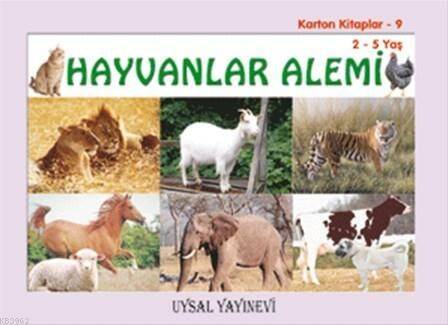 Karton Kitaplar - 9 - Hayvanlar Alemi - 1
