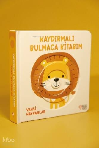 Kaydırmalı Bulmaca Kitabım - Vahşi Hayvanlar - 1